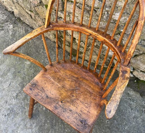 fig 2. Primitive Westcountry Windsor Chair
