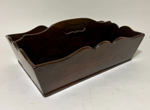 Georgian Mahogany Cutlery Tray