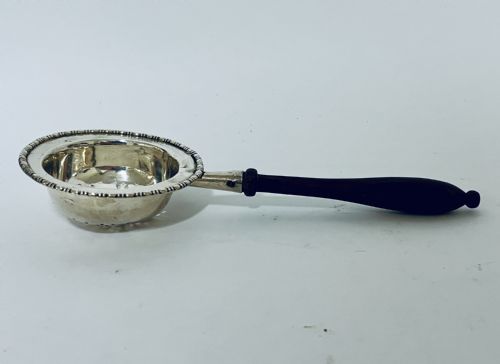 Antique Silver Tea Strainer