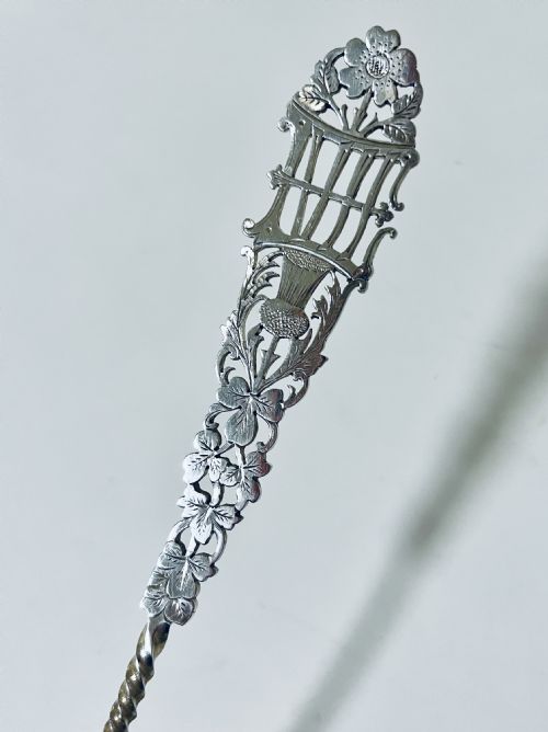 fig 1. Edward VII Silver Spoon