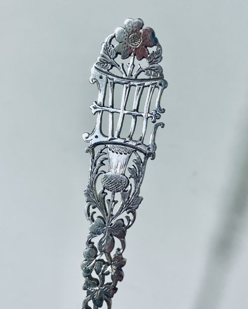 fig 2. Edward VII Silver Spoon