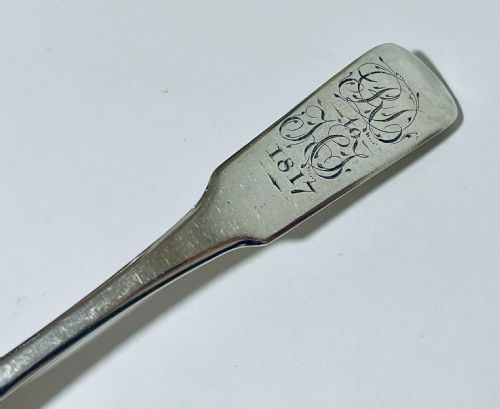 fig 1. Exeter Silver Serving Spoon