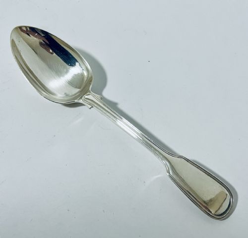 fig 1. Georgian Silver Serving Spoon