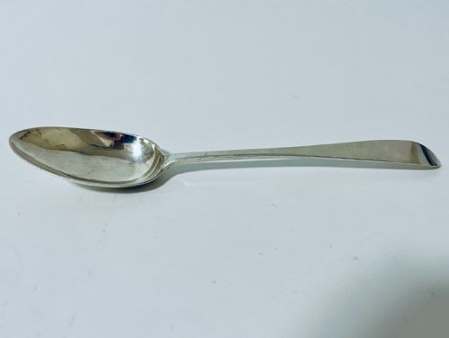 Antique Newcastle Silver Serving Spoon