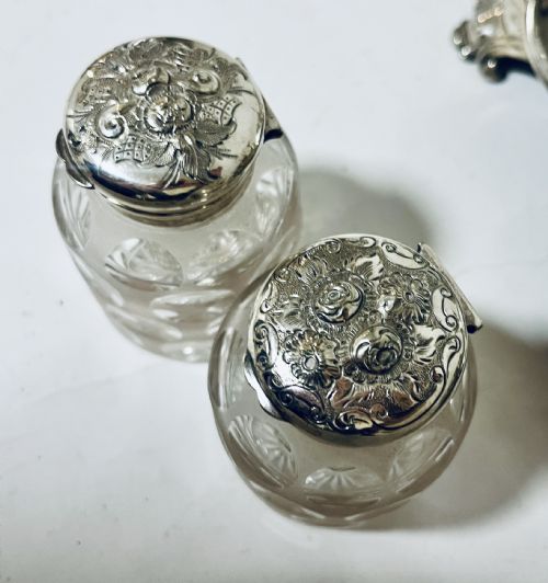 VICTORIAN SILVER PLATED DESK STAND - ADDITIONAL PHOTO 16