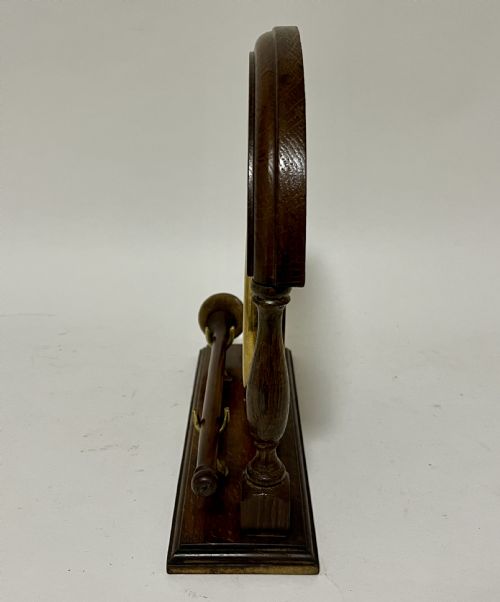 ANTIQUE OAK DINNER GONG - ADDITIONAL PHOTO 2