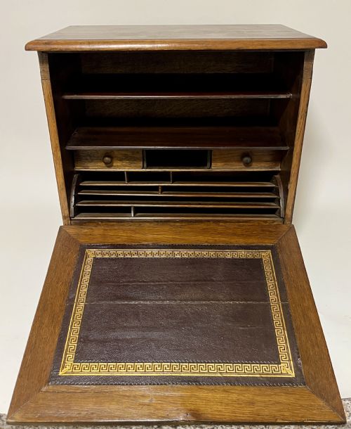 Large Antique Stationery Cabinet by Shoolbred