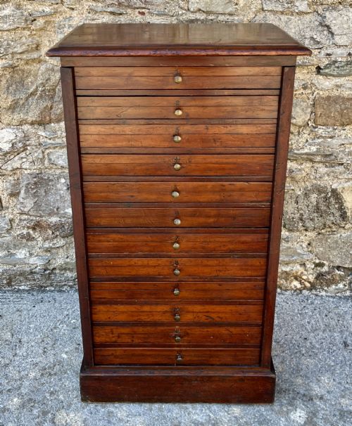 Antique Specimen Cabinet