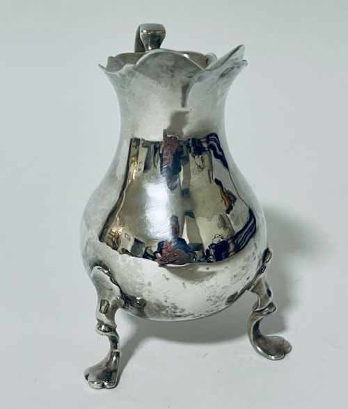 fig 1. 18th Century Silver Cream Jug