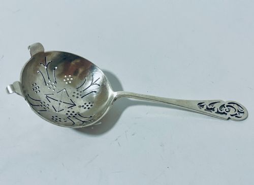 fig 1. Silver Tea Strainer