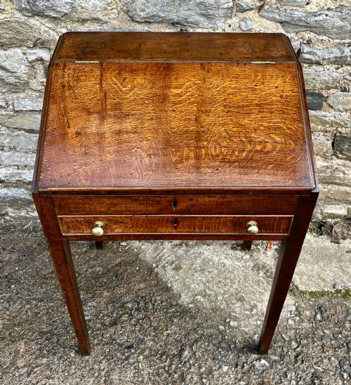 fig 2. Georgian Oak Clerks Desk