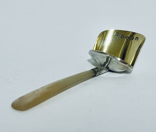fig 1. Georgian Silver Caddy Spoon