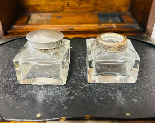 ANTIQUE OAK STATIONERY CABINET - ADDITIONAL PHOTO 5