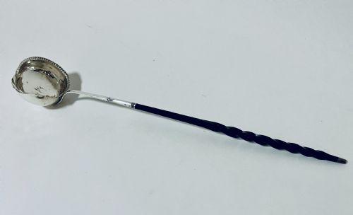 fig 2. Georgian Silver Toddy Ladle