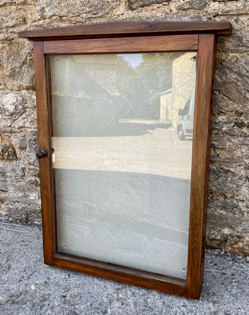 fig 1. Antique Glazed Noticeboard