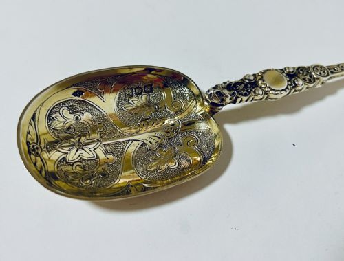 fig 2. Silver Gilt Anointing Spoon