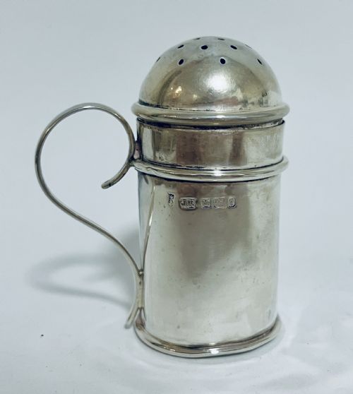 Antique Silver Pepper Shaker