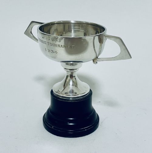 fig 1. Antique Silver Trophy Cup