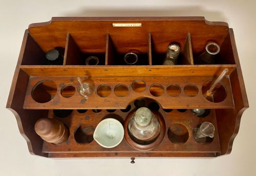 fig 1. Maw & Sons Apothecary Laboratory Stand