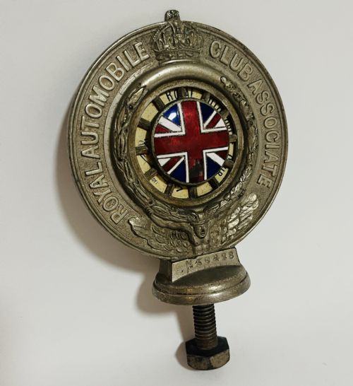 Original 1920s Rac Car Mascot
