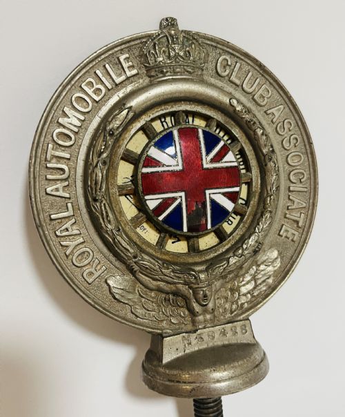 fig 1. Original 1920s RAC Car Mascot
