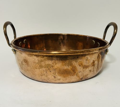 fig 1. Antique Copper Jam Pan