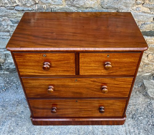 fig 1. Victorian Mahogany Chest Of Drawers