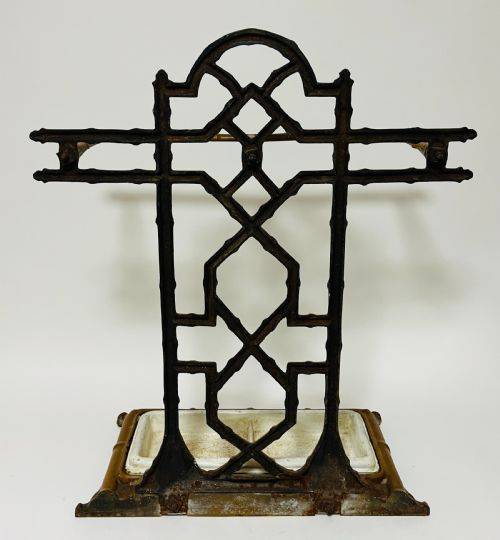 VICTORIAN FAUX BAMBOO UMBRELLA STAND - ADDITIONAL PHOTO 4