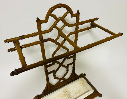 VICTORIAN FAUX BAMBOO UMBRELLA STAND - ADDITIONAL PHOTO 6