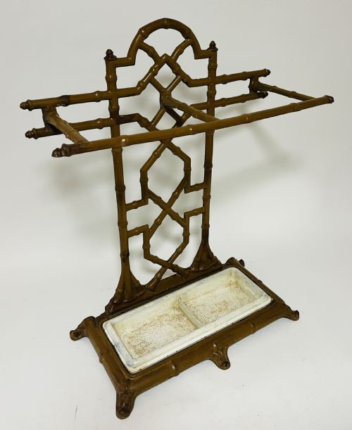 VICTORIAN FAUX BAMBOO UMBRELLA STAND - ADDITIONAL PHOTO 12