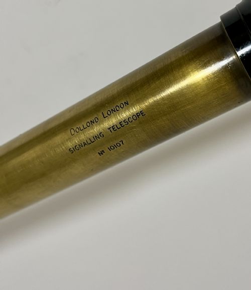 fig 2. WW1 Military Signalling Telescope by Dollond