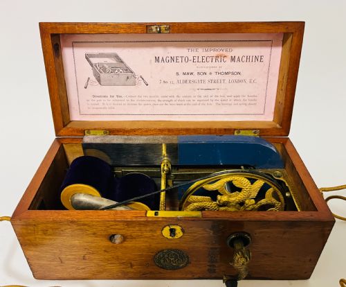 fig 1. Victorian Electric Shock Machine