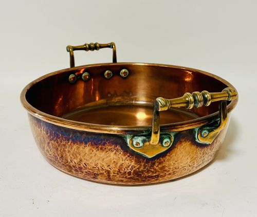 fig 1. Victorian Copper Jam Pan