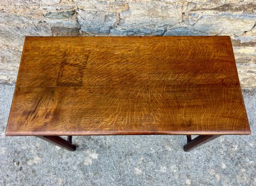 fig 2. Antique Oak Console Table