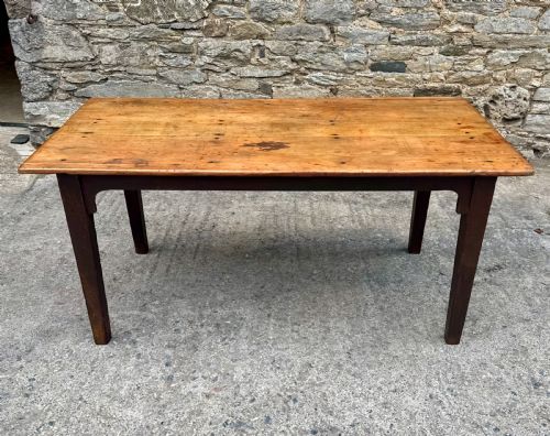 Antique Pine Farmhouse Table