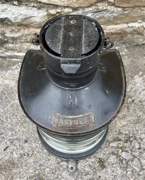 fig 1. Antique Ships' Masthead Lamp
