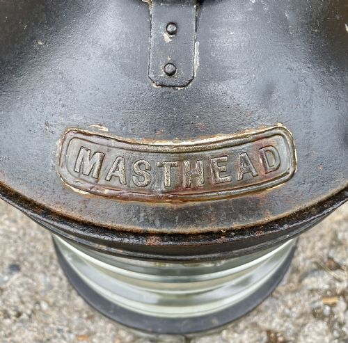 fig 2. Antique Ships' Masthead Lamp