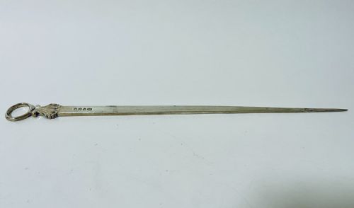 Georgian Silver Meat Skewer