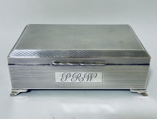 Antique Silver Cigarette Box