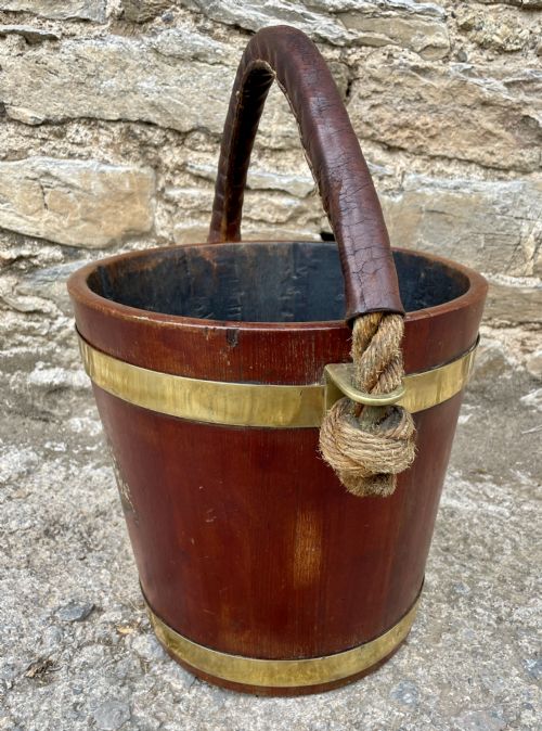 fig 2. Victorian Naval Fire Bucket