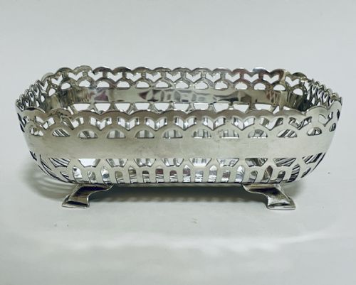 fig 1. Antique Silver Bonbon Dish