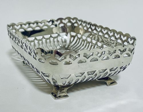 fig 2. Antique Silver Bonbon Dish
