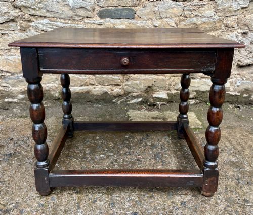 fig 1. 18th Century Oak Table