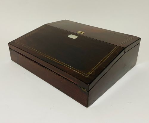 fig 1. Antique Rosewood Lap Slope