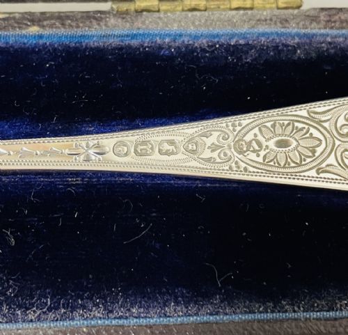 fig 3. Victorian Silver Christening Spoon
