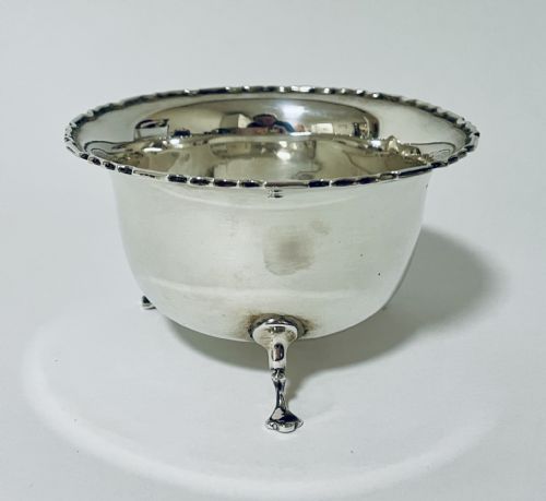 fig 1. Antique Silver Sugar Bowl