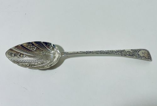 fig 1. Georgian Silver Berry Spoon
