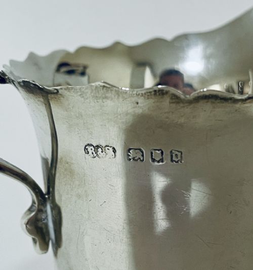 fig 1. Antique Silver Milk Jug