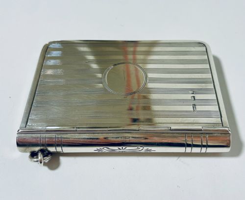 fig 1. Antique Silver Notebook Chatelaine