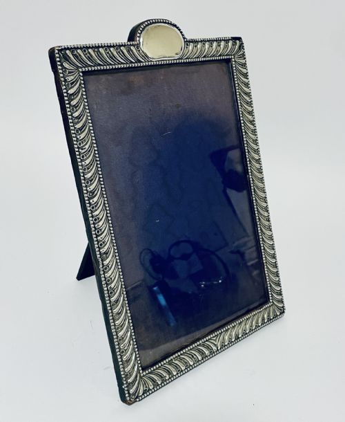 Large Edwardian Silver Photo Frame